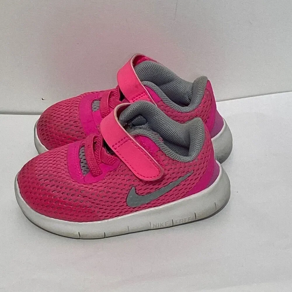 Nike Kids Free RN‎ (Infant/Toddler) Girls Shoes Pink : 4C